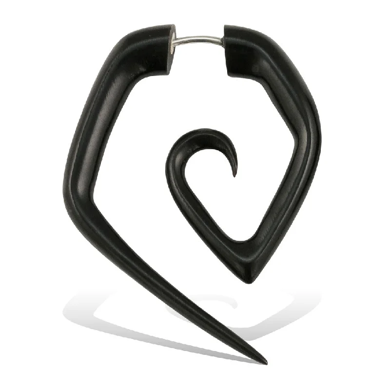 Limited-Stock Jewelry Sale – Once It's Gone, It's Gone <span>EFH-907<span>: </span></span>Keen Spirals - Horn
