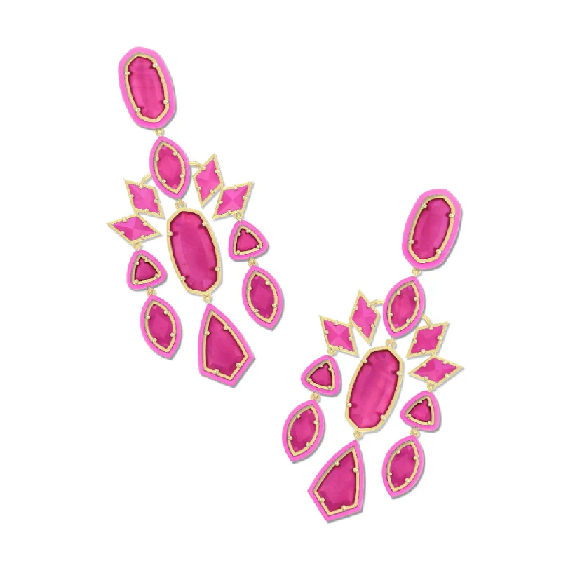 High-End Jewelry, Now More Affordable Than Ever Kendra Scott Greta Gold Statement Earrings