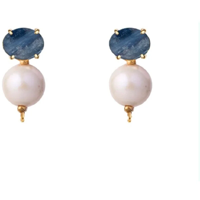 Shine Without Limits – Jewelry Sale Happening Now Kyanite and pearl drops