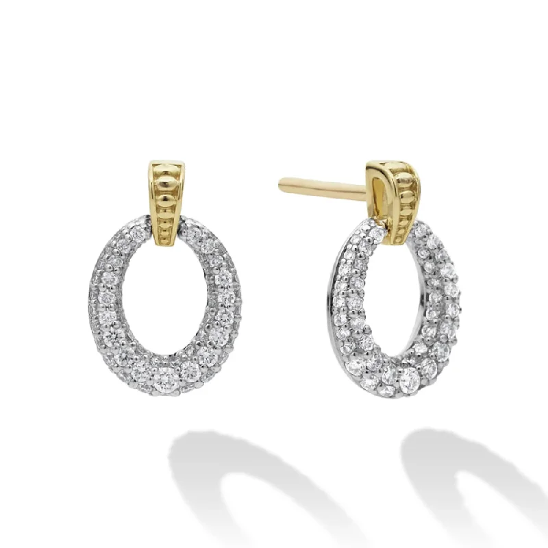 Adjustable Charm Bracelets For A Perfect Fit Lagos 18k Gold Oval Drop Diamond Earrings