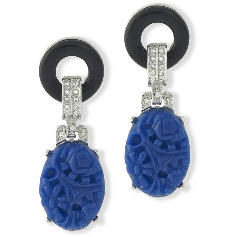 Stunning Jewelry At A Fraction Of The Price Lapis Art Deco Earring