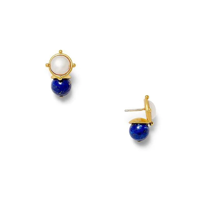 Waterproof Stainless Steel Jewelry For Lasting Beauty Lapis drops