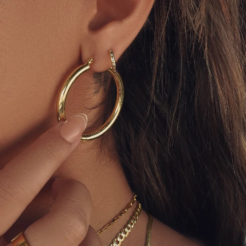 Affordable Luxury Jewelry For Every Occasion Large Chunky Hoops