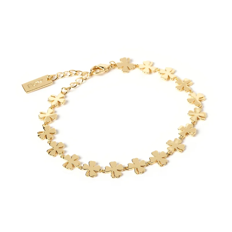 Best Jewelry Deals – Premium Quality At Exclusive Discounts Lucky Charm Gold Clover Bracelet