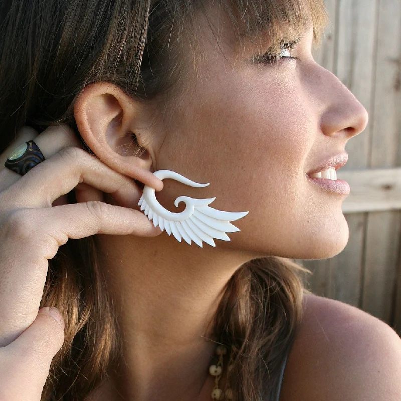 Shop Trending Jewelry With Exclusive Savings <span>EFB-840<span>: </span></span>Nava Wings - Bone
