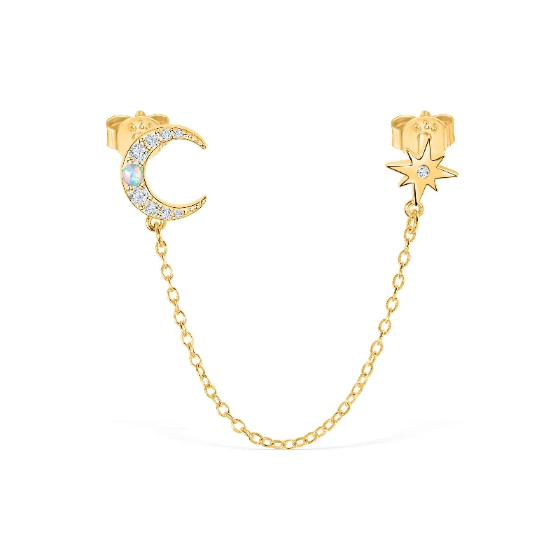 Luxury Jewelry Clearance – Shop Premium Styles Now Opal Celestial Double Stud