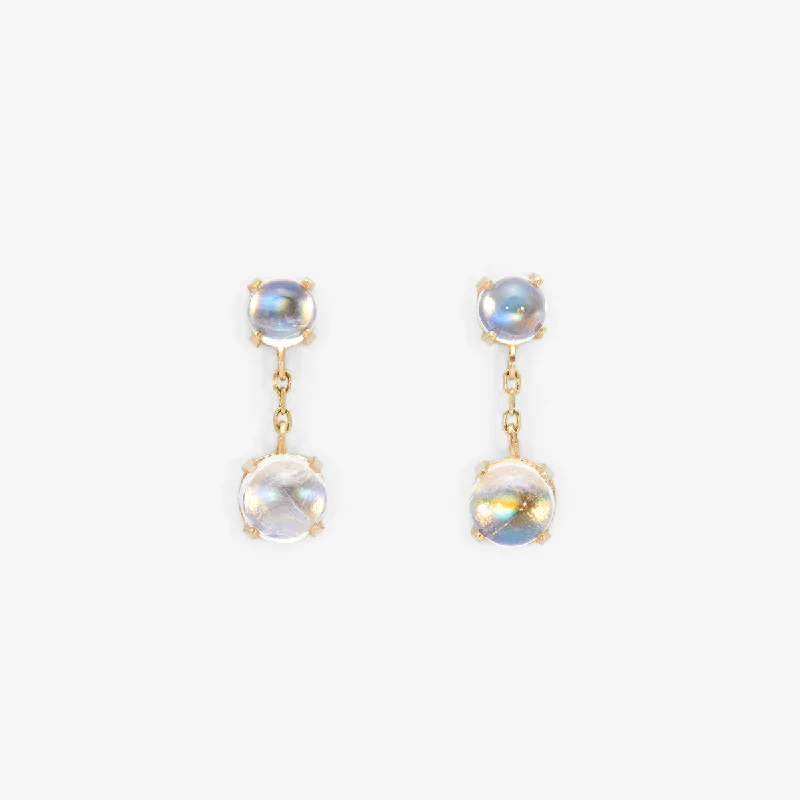 The Perfect Jewelry Piece At The Perfect Price Rainbow Moonstone Nova Earrings | E7905RM