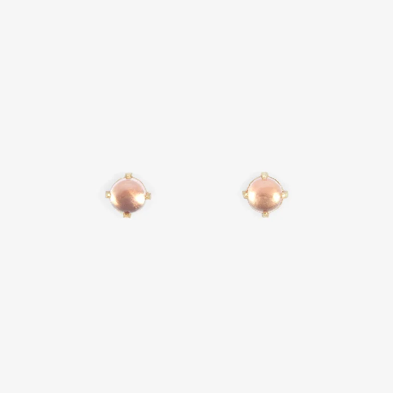 Make Every Moment Shine – Jewelry Discounts Available Rose Quartz Wisp Studs | E7904RQ