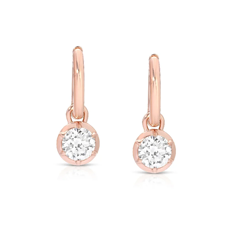 Shop Modern Jewelry Collections With Exclusive Discounts Round Rosette Hoop Earrings