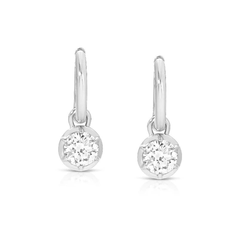 Eco-Friendly Sustainable Jewelry For Conscious Buyers Round Rosette Hoop Earrings