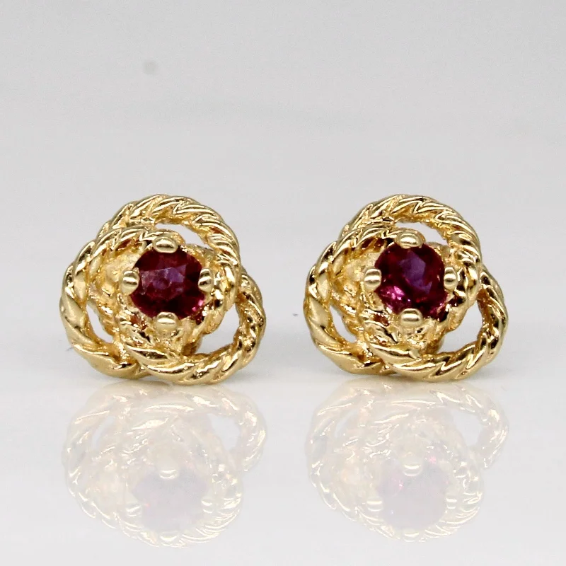 Celebrate With Sparkle – Jewelry Sale Now Live Ruby Earrings | 0.10ctw |