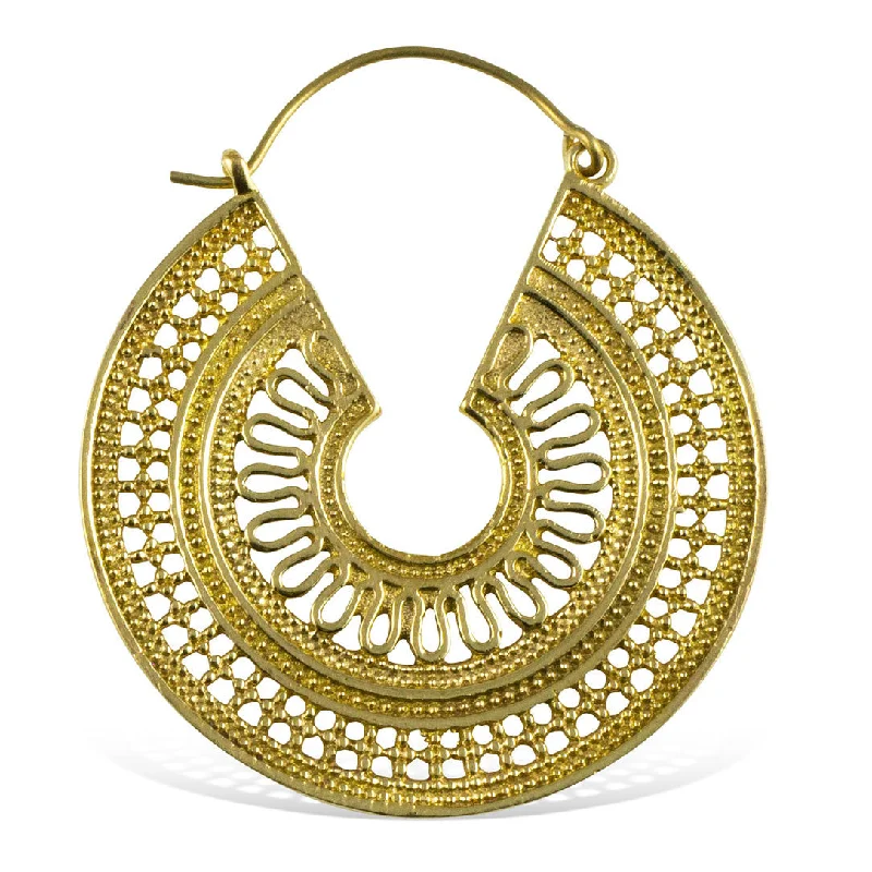 Elegant Designs, Unbeatable Discounts – Shop Jewelry Now <span>BRE-341<span>: </span></span>Sanjati Hoops