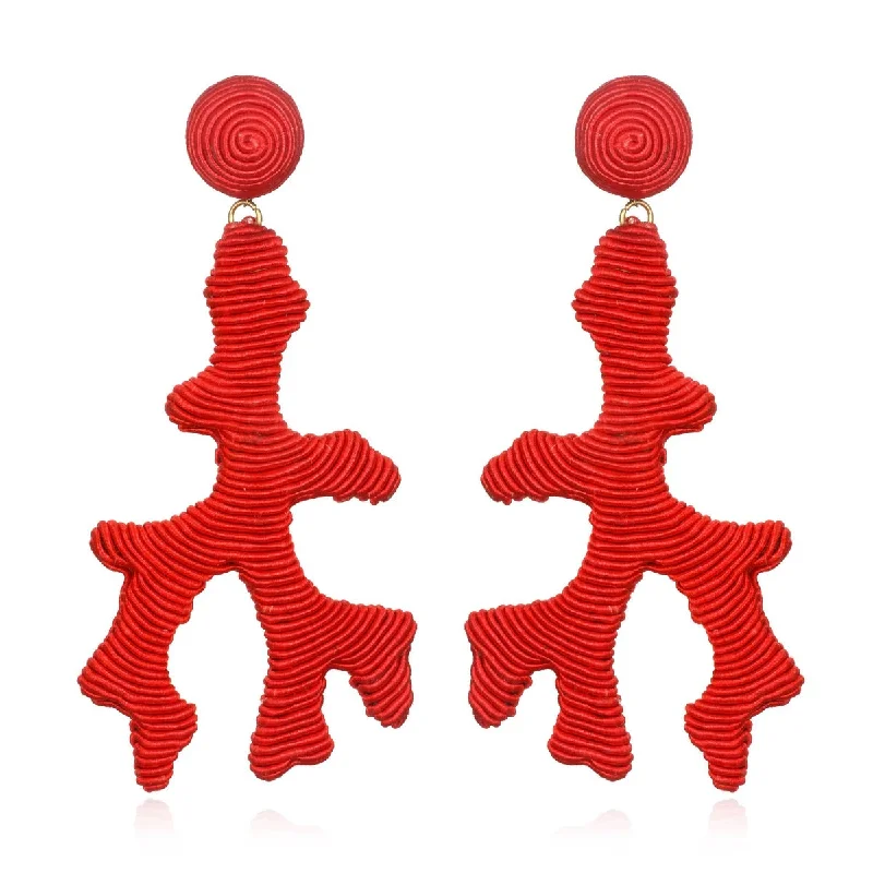Shop Signature Jewelry Styles At Exclusive Prices Seychelles Silk Red Drop Earrings