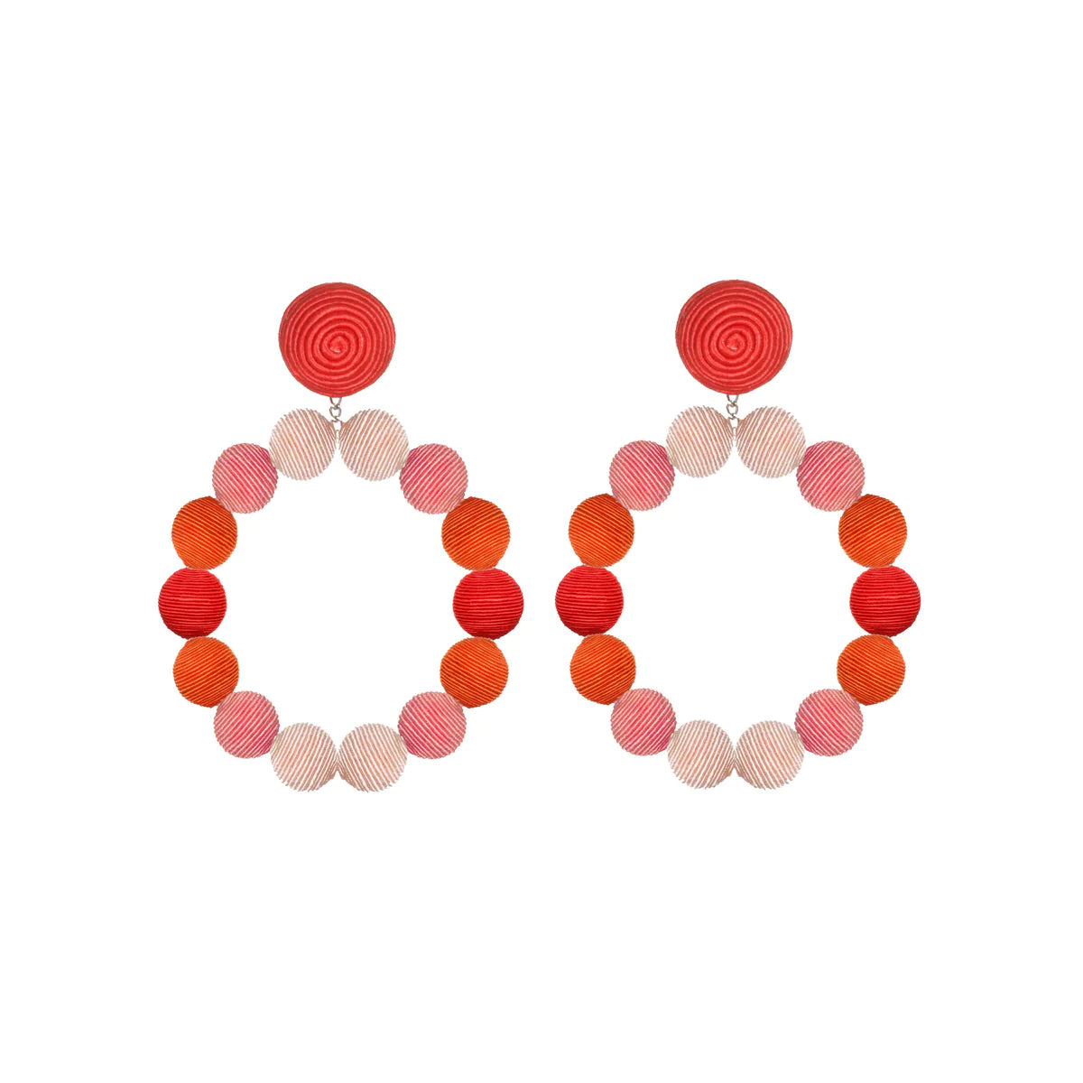 Jewelry Sale – Exclusive Styles At Lower Prices Silk Ombré Sardegna Hoop Coral