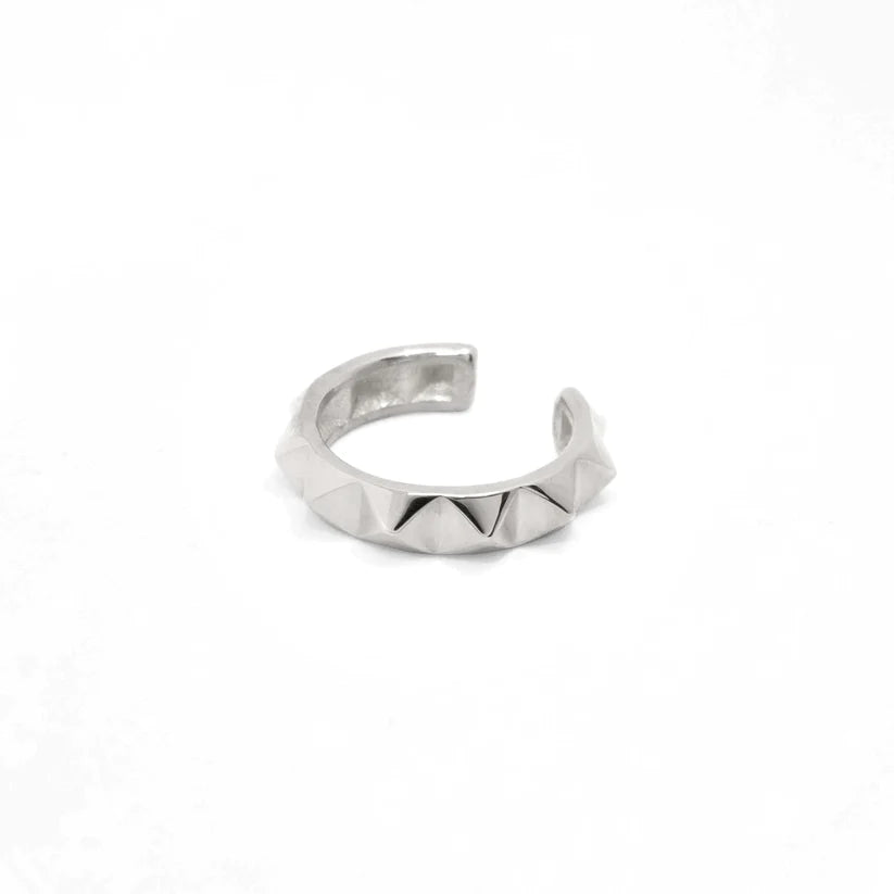 Limited-Time Jewelry Discounts – Shine Without The Splurge Debbie - Bold Silver Spike Ear Cuff