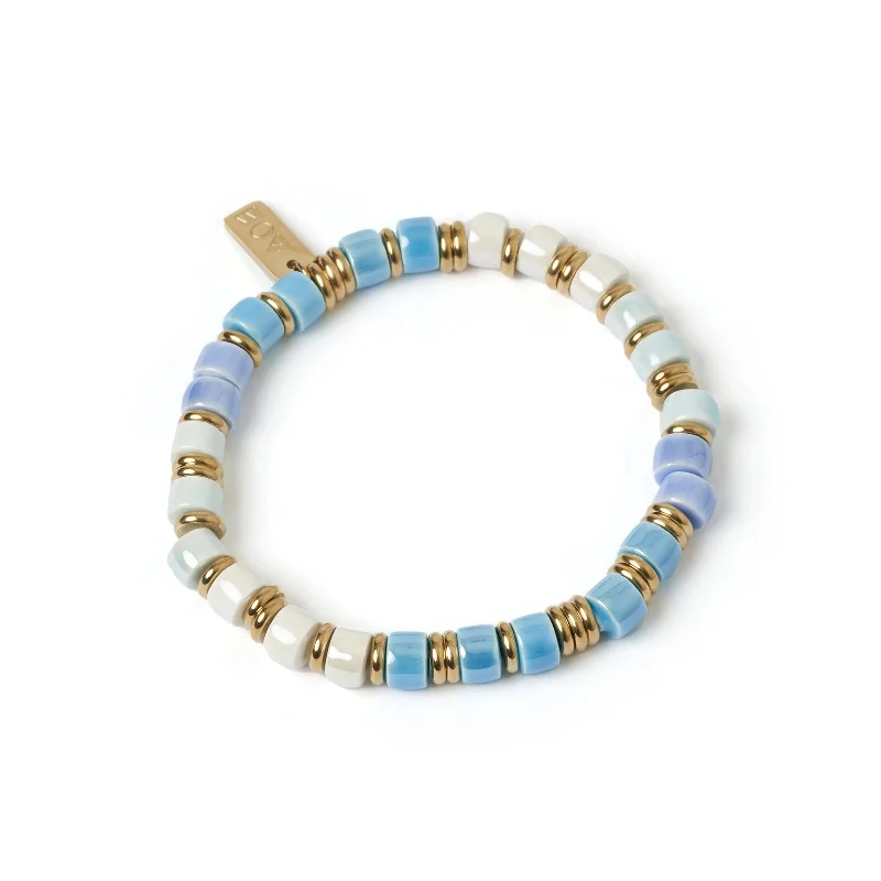 Must-Have Jewelry Pieces At Reduced Prices Skylar Ceramic and Gold Bracelet - Riviera