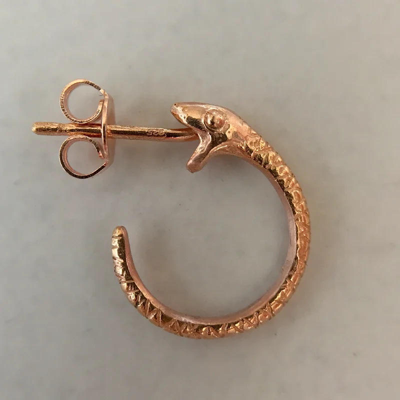 Discover Unique Jewelry With Special Limited-Time Offers Small Snakebite Hoops 10K Gold