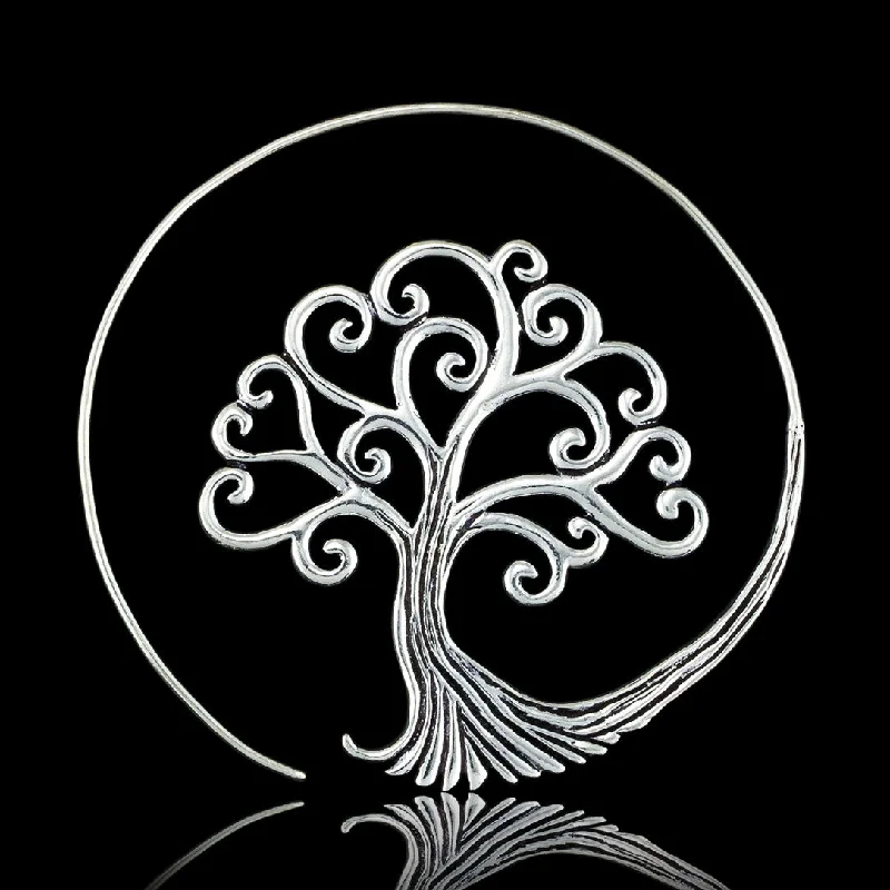 High-Quality Gemstone Jewelry For Special Occasions <span>ASE-349<span>: </span></span>Tree of Life Spirals