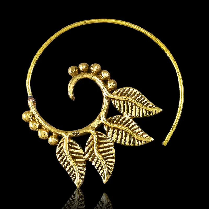 Exclusive Online Jewelry Sale – Don't Wait <span>BRE-235<span>: </span></span>Four Leaf Spirals
