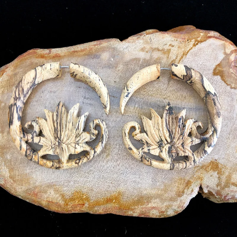 Personalized Jewelry Sale – Meaningful Gifts At Great Prices <span>EFW-181<span>: </span></span>Lotus Moons - Wood