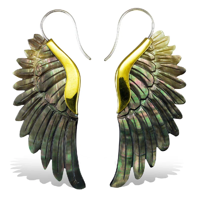 Luxury Meets Affordability – Jewelry Sale Now Live <span>ESS-105<span>: </span></span>Swift Wings - Black Shell