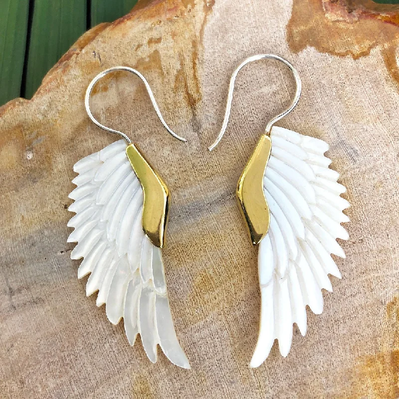 Celebrate With Sparkle – Jewelry Sale Now Live <span>ESS-107<span>: </span></span>Small Eagles Wing - Shell