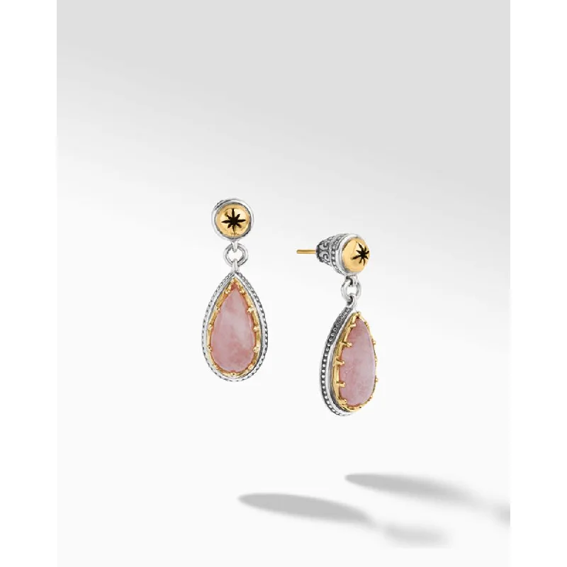 Luxury Jewelry At Unbeatable Discounts Konstantino Astria Morganite Doublet Earrings