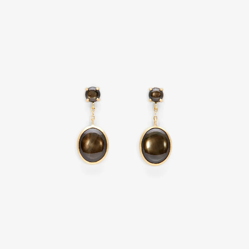 Luxury Jewelry At Unbeatable Discounts Star Sapphire Glacé Earring | E8601SSBK