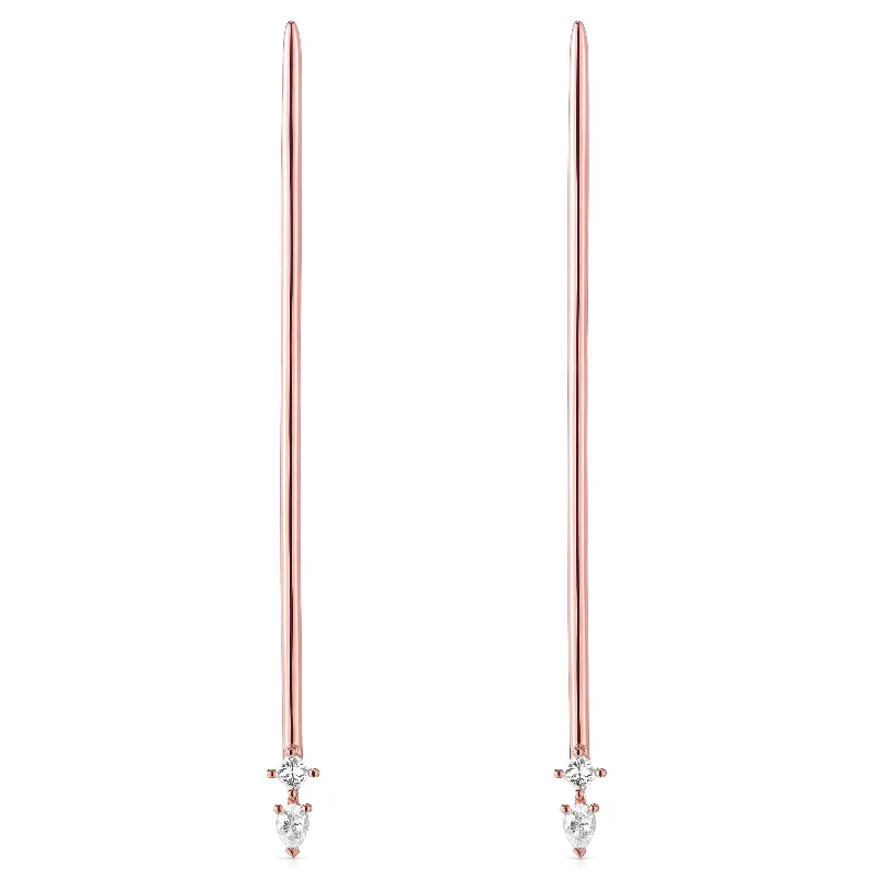 Personalized Engraved Jewelry For Meaningful Gifts Stiletto Earrings