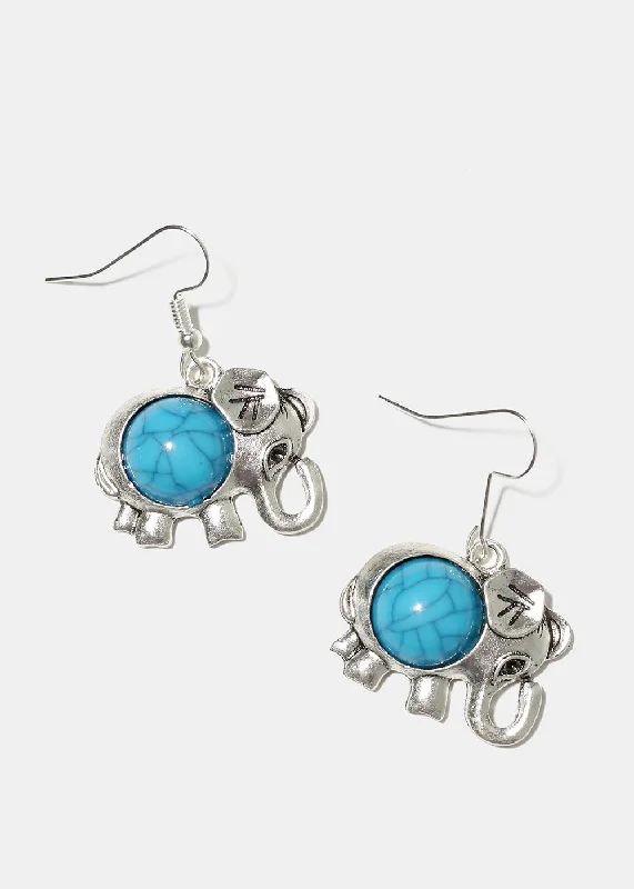 Save On Luxury Jewelry Pieces – Limited-Time Offers Turquoise Elephant Earrings
