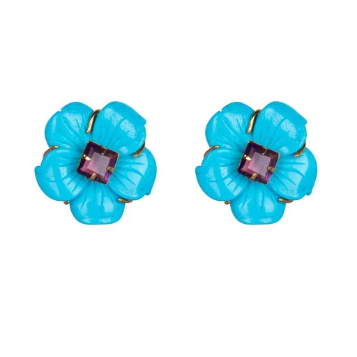 Dazzle With Discounts – Shop Jewelry On Sale Turquoise flower