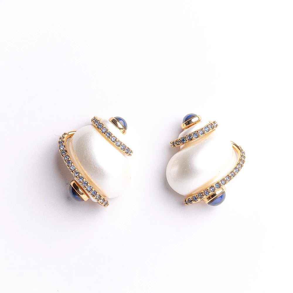 Luxury Meets Affordability – Jewelry Sale Now Live White Shell Blue Tip