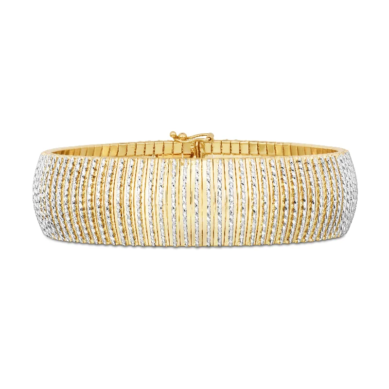 Personalized Jewelry Sale – Unique Pieces At Great Prices 14K Bold Diamant?© Flex Bracelet