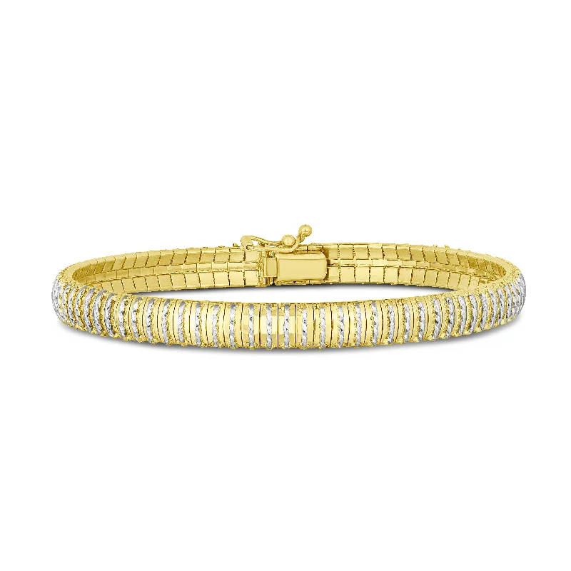 Grab Your Favorite Jewelry At The Lowest Prices 14K Diamant?© Flex Bracelet