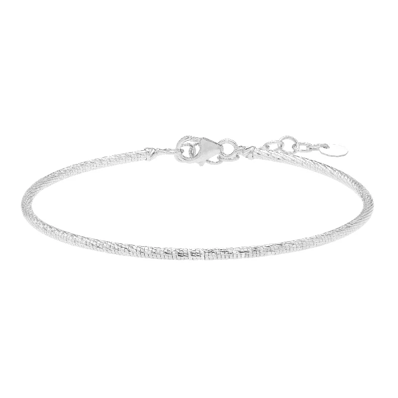 Unmissable Jewelry Sale – Shop Before It's Too Late 14K Diamond Cut Stack Bangle