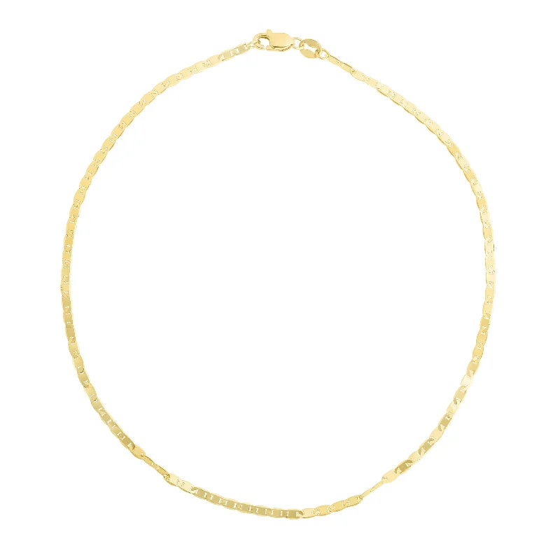 Personalized Jewelry Sale – Unique Gifts At Low Prices 14K Gold 1.7mm Mariner Chain