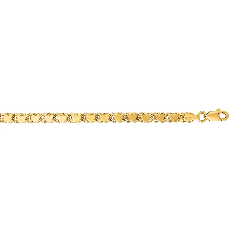 Holiday Jewelry Sale – Perfect Gifts At Great Prices 14K Gold 3.2mm Heart Chain