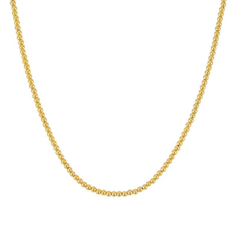 Shop Fine Jewelry With Exclusive Savings 14K Gold 3mm Bead Chain