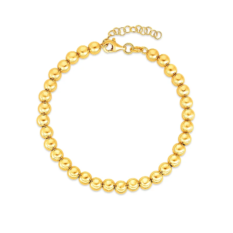 Elegant Designs, Unbeatable Discounts – Shop Jewelry Now 14K Gold 5mm Bead Chain