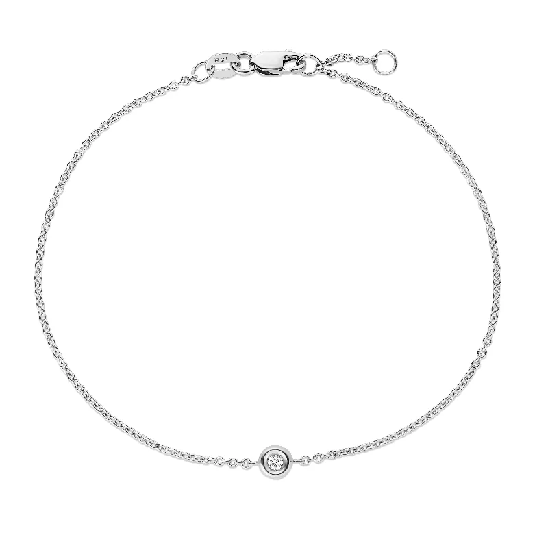 Get Your Favorite Jewelry At The Best Price 14K Gold Solo Diamond Bracelets