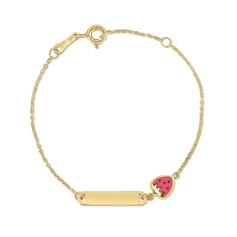Best Jewelry Sale – Shop Exclusive Designs Now 14K Strawberry Childrens Bracelet