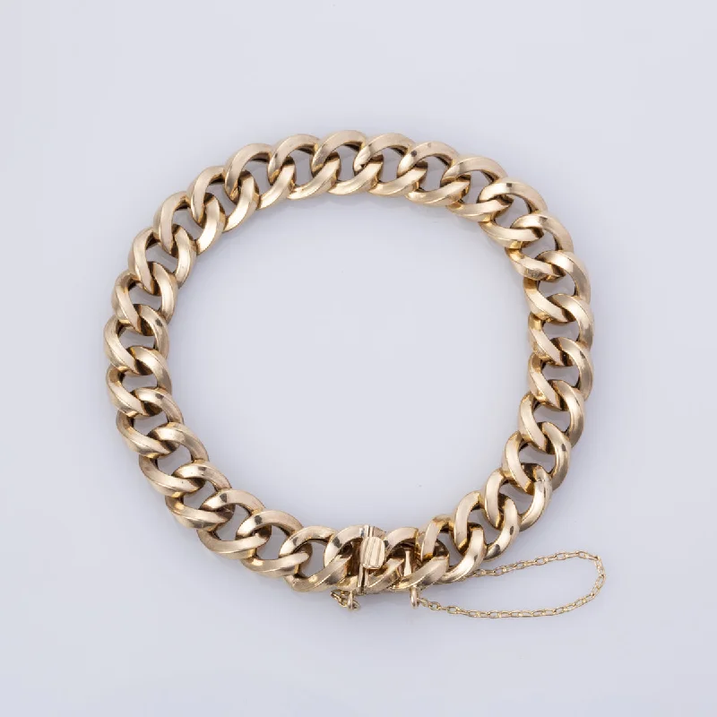 Elegant Necklaces And Bracelets At Limited-Time Offers 18k Yellow Gold Curb Chain Bracelet  | 7" |