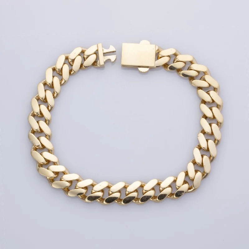 Unmissable Discounts On Timeless Jewelry Pieces 18k Yellow Gold Curb Chain Bracelet  | 8.75" |