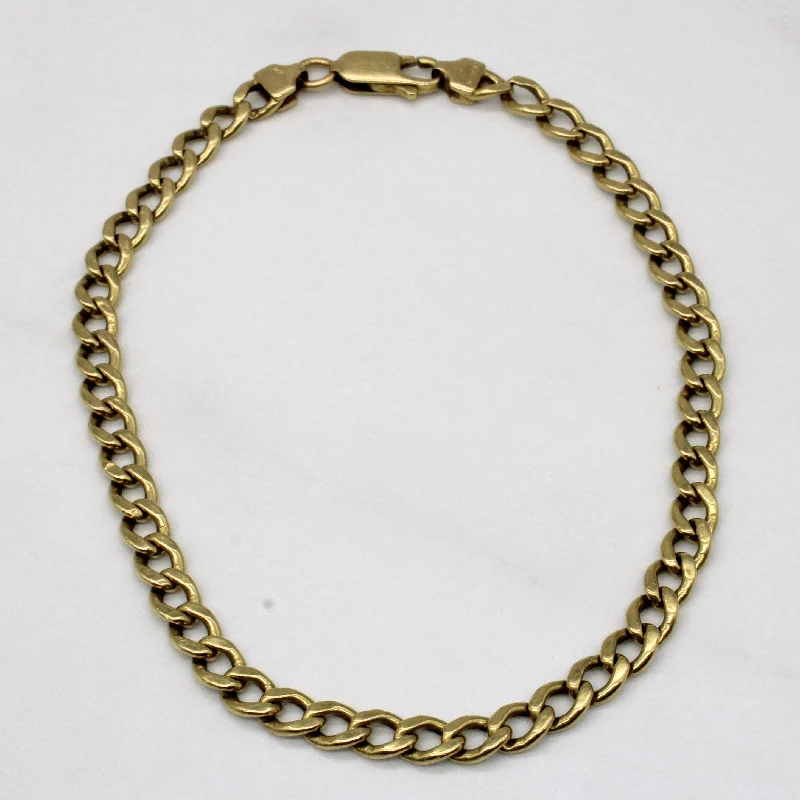 Must-Have Jewelry At Unbelievable Discounts 18k Yellow Gold Curb Link Bracelet | 8" |