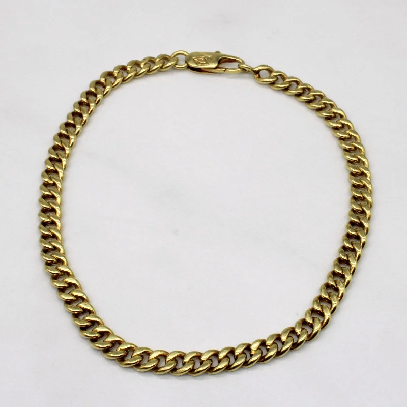 Shine In Style – Shop Jewelry Discounts Today 18k Yellow Gold Curb Link Bracelet | 8.25" |