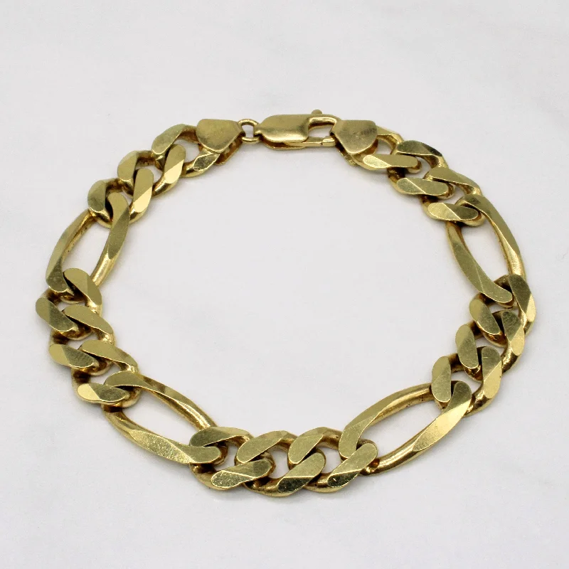 Exclusive Gemstone Jewelry At Special Prices 18k Yellow Gold Figarucci Link Bracelet | 8.5" |