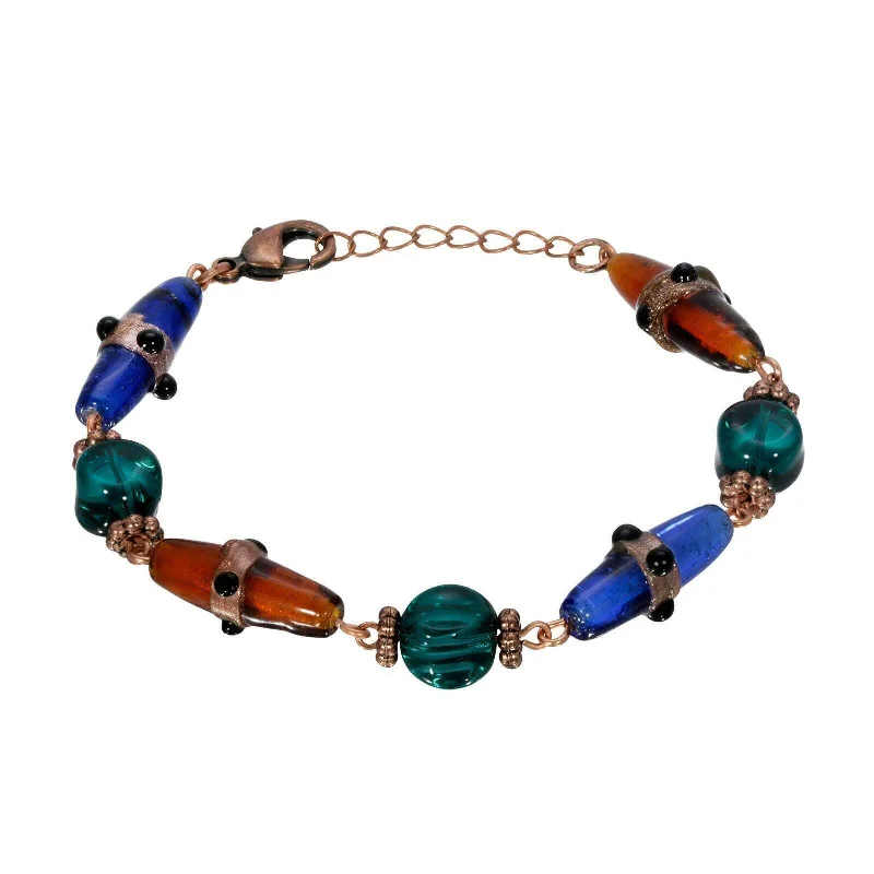 Discounted Luxury Jewelry – Shine Without The Splurge 1928 Jewelry Bohemian Multi Color Beaded Bracelet