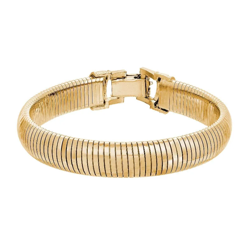 Limited-Stock Jewelry Sale – Shop Before It's Gone 1928 Jewelry Classic Cobra Stretch Clasp Bracelet