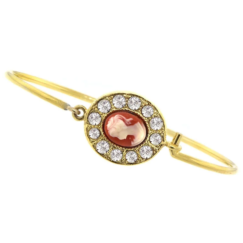 The Biggest Jewelry Sale Of The Year Is Here 1928 Jewelry Dainty Cameo European Crystal Wire Bracelet