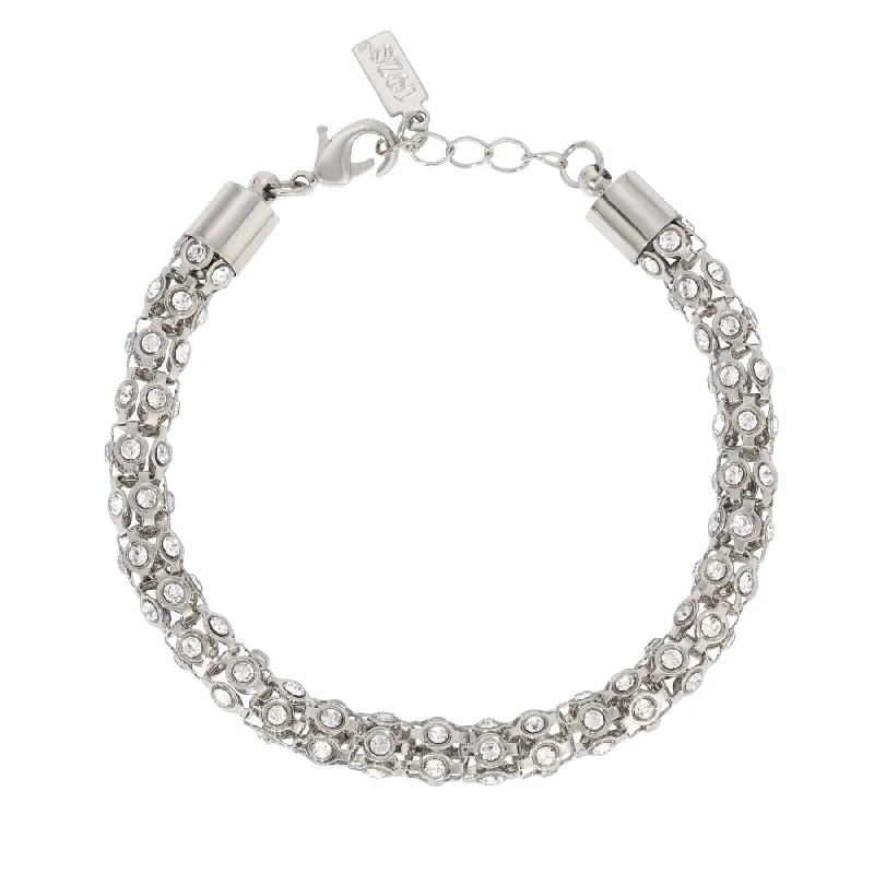 Get Ready To Sparkle – Special Jewelry Discounts 1928 Jewelry Dresden Pave Crystal Bracelet